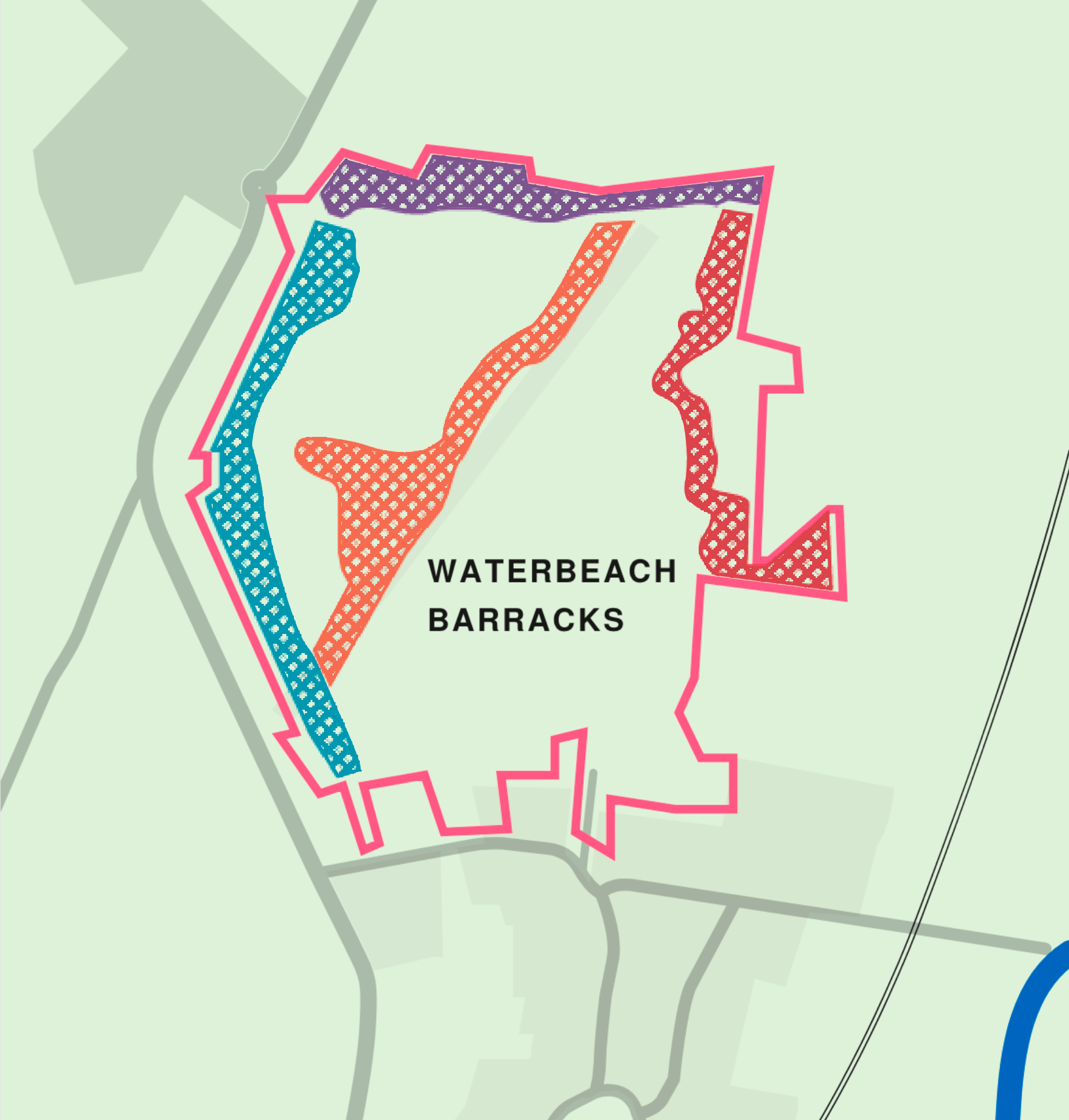 Waterbeach ecology habitats map