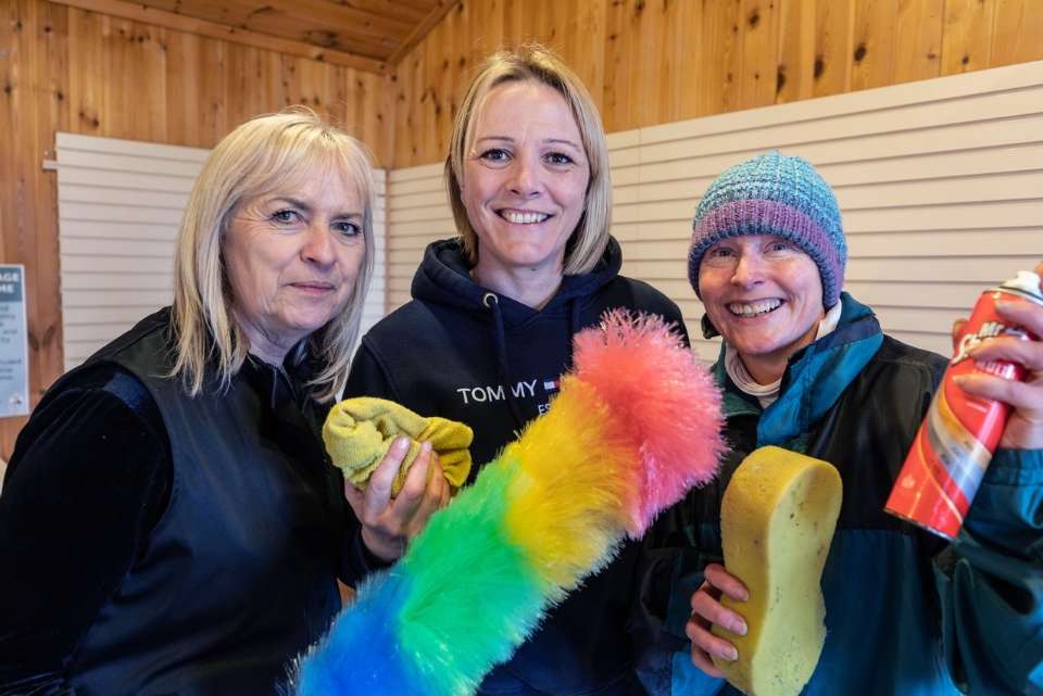 Volunteers at Denny Abbey Farmland Museum