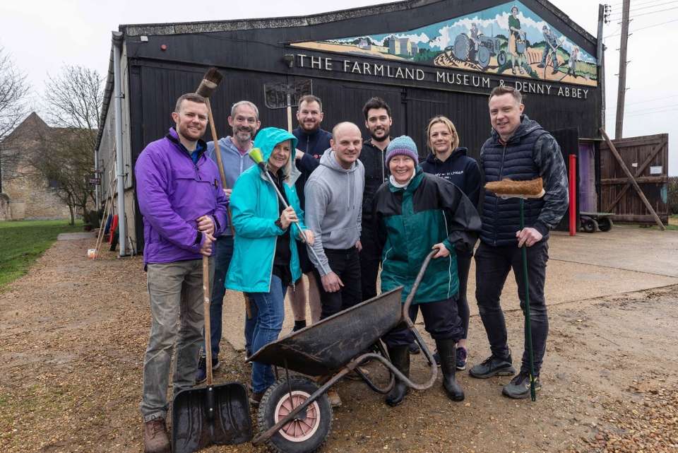 Volunteers at Denny Abbey Farmland Museum