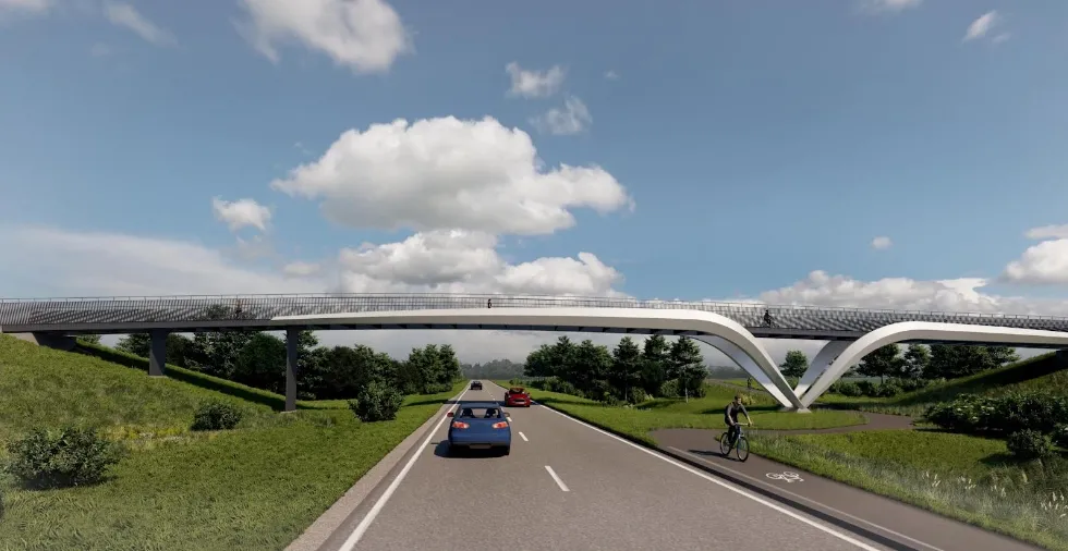Featured image for “Installation of new A10 bridge near Waterbeach: Road closures the first three weekends of September”