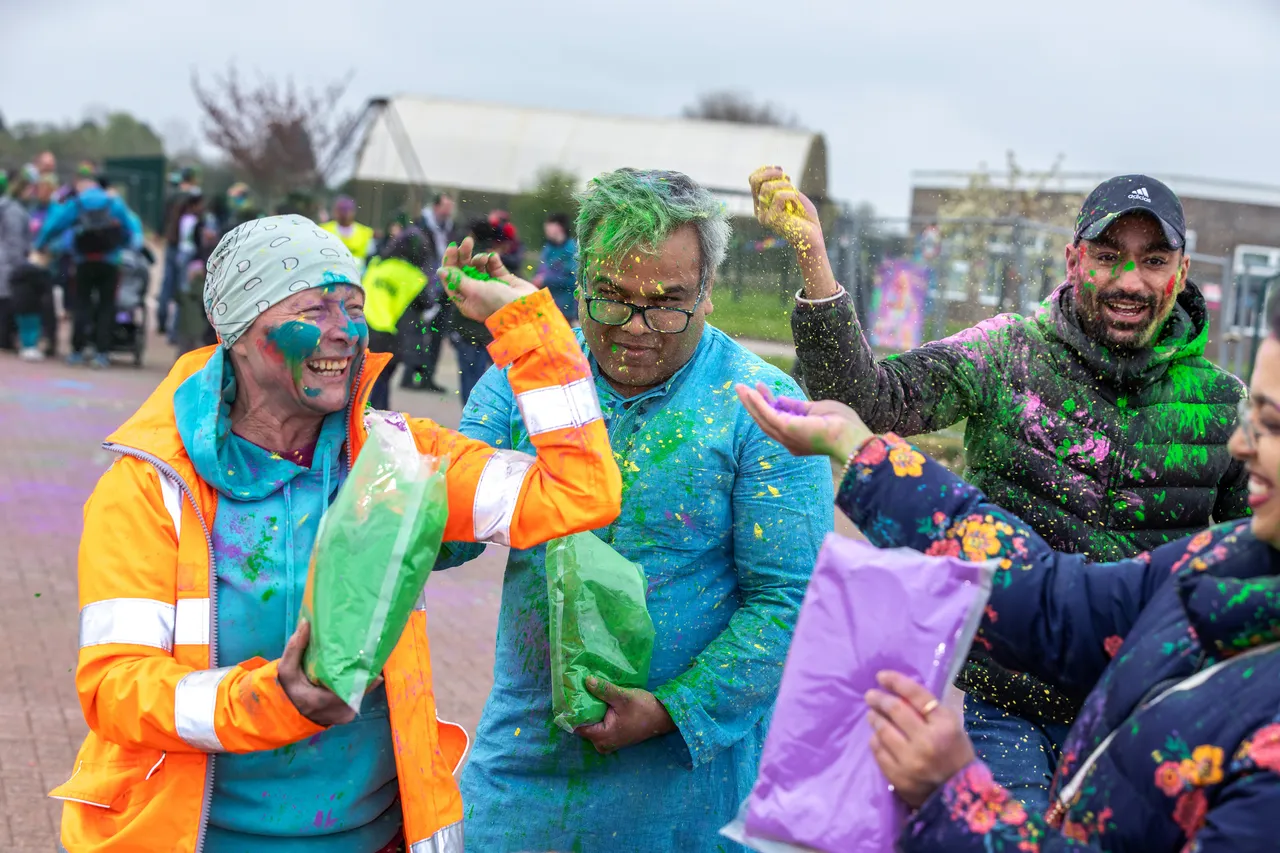 Holi Festival Celebrations at Waterbeach