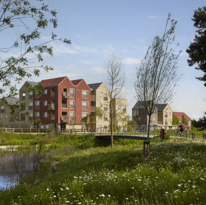 Houses at Waterbeach Cambridgeshire